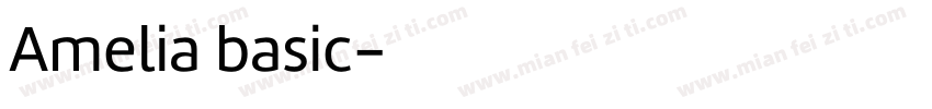 Amelia basic字体转换